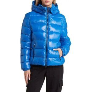 Save The Duck Cosmary Hooded Puffer Coat Size 5 XXL Color blueberry New with Tag